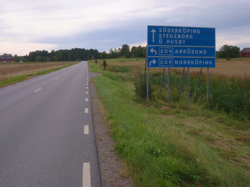 Flat Land and Major Intersection ahead.